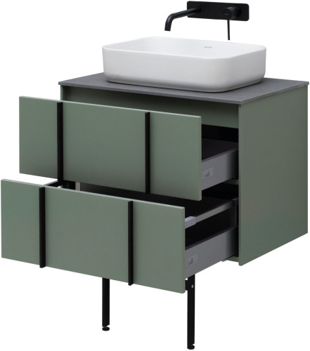 Тумба под раковину Allen Brau Reality 1.32004.CGM 70 cement grey matt