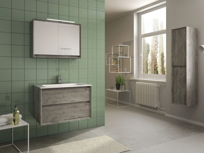 Комплект мебели IBX LUXOR, 1000 мм, цвет натуральный