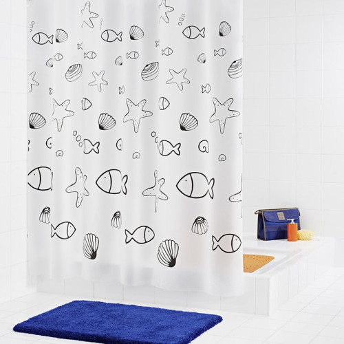 Штора для ванны Ridder Seashell 200х180