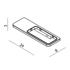 Держатель стакана Langberger Melvin 32015B-01-00 двойной