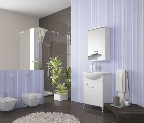 Зеркало-шкаф навесной без подсветки MIXLINE Мадлен-52 (529467)