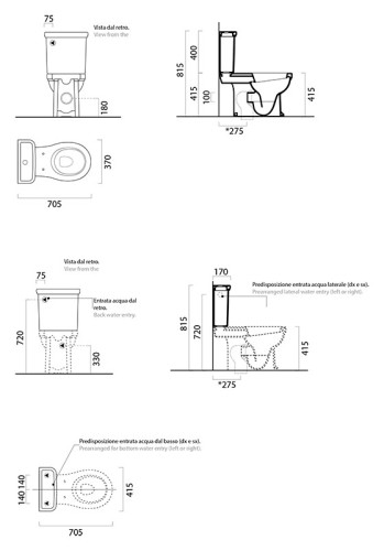Унитаз GSI Classic 70 871711