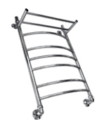 Полотенцесушитель водяной Двин форма лесенка 80х50, цвет Хром (4627106966526)