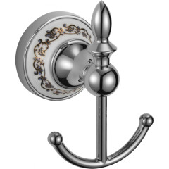 Крючок двойной Savol S-06854A хром