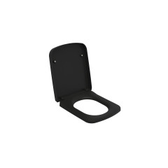 Сиденье д/унитаза Ambassador Benefit 202T20201 (толстое) ЧЁРНОЕ МАТОВОЕ