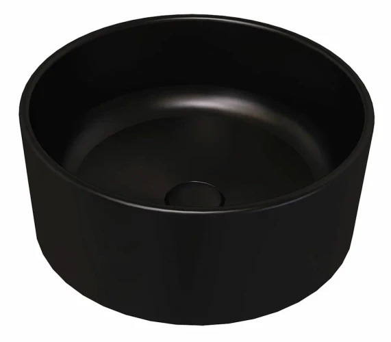 Раковина Bien HARMONY на столешницу круглая цвет черный матовый диаметр 400 высота 160