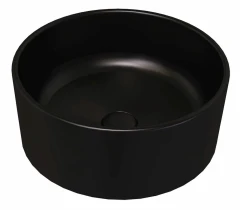 Раковина Bien HARMONY на столешницу  круглая  цвет черный матовый диаметр 400 высота 160