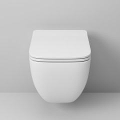 Унитаз Grossman GR-4447S (500*365*340) подвесной БЕЗОБОДКОВЫЙ с тонкой крышкой