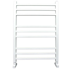 Полотенцесушитель Ника MODERN ЛМ-5 80/50 RAL9016 белый матовый с вентилями (комплект люкс)