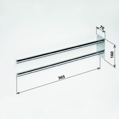 Полотенцедержатель Bemeta Omega 104704142