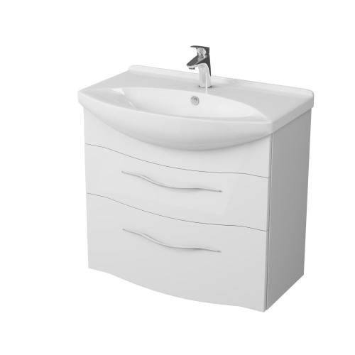 Тумба OWL 1975 Vessla stor 75, белый лак