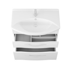 Тумба OWL 1975 Vessla stor 75, белый лак