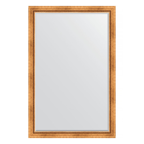 Зеркало настенное с фацетом EVOFORM в багетной раме римское золото, 116х176 см, BY 3620