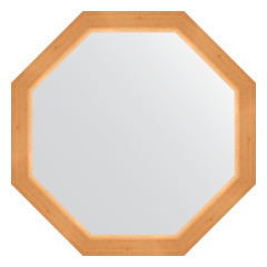 Зеркало настенное Octagon EVOFORM в багетной раме сосна, 71,6х71,6 см, BY 3720