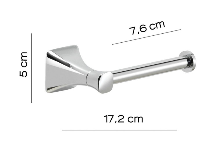 Gedy Cervino, бумагодержатель, цвет хром