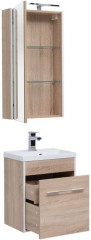 Мебель для ванной Aquanet Августа 50 дуб сонома