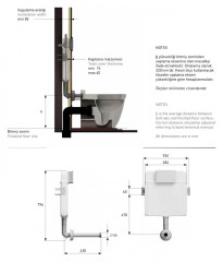 Смывной бачок Bocchi T02-0120 для унитаза