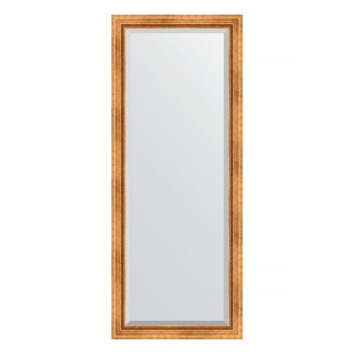 Зеркало напольное с фацетом EVOFORM в багетной раме римское золото, 81х201 см, BY 6117