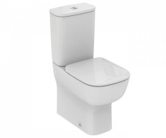 Ideal Standart T282001 ESEDRA Напольный пристенный унитаз для монтажа с бачком, короткая проекция, глубокий смыв