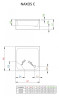 Акриловый поддон для душа Radaway Naxos C 90x90x41