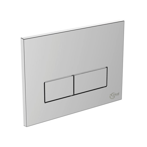 Кнопка смыва Ideal Standard 23х3.3х17 для инсталляции, пластик, цвет Хром (W3708AA)