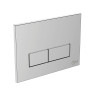 Кнопка смыва Ideal Standard 23х3.3х17 для инсталляции, пластик, цвет Хром (W3708AA)