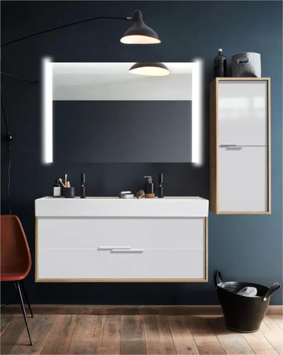 Раковина мебельная Jacob Delafon Vivienne 121.2х46.6х14.6, санфарфор, цвет Белый (EXBK112-00)