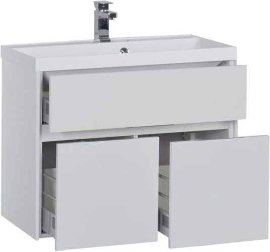 Тумба под раковину Aquanet Латина 80 белый