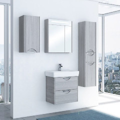 Зеркальный шкаф Акватон Сильва 60 с подсветкой