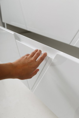 База под раковину подвесная BelBagno VITTORIA-800-2C-SO-BL-P Bianco Lucido