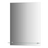 Зеркало настенное с фацетом и полочкой Attractive EVOFORM 60х80 см, BY 0506