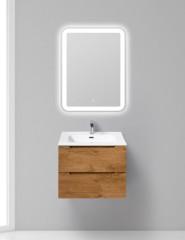 База под раковину подвесная BelBagno ETNA-600-2C-SO-WO-P Rovere Bianco