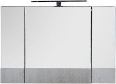 Зеркало-шкаф Aquanet Нота 100 графит