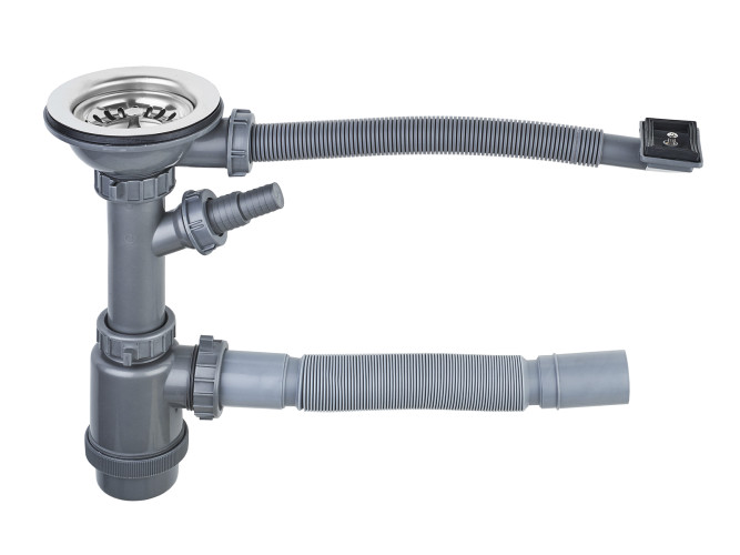 Выпуск большой с переливом в комплекте с сифоном S701 G