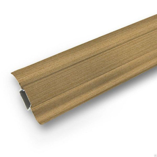 Плинтус Ideal Comfort с кабель каналом Вишня 241