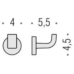 Крючок Colombo Design Nordic ЕB17