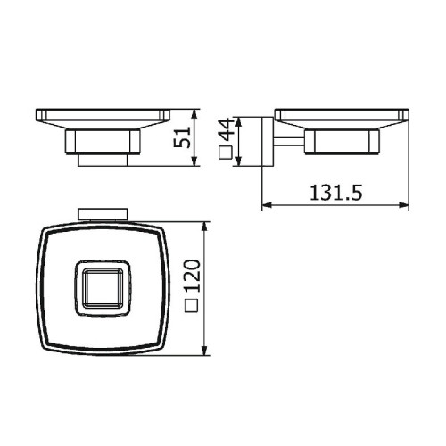 Мыльница Langberger Ledro 21815A