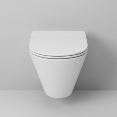 Унитаз Grossman GR-4477S (490*360*350) подвесной БЕЗОБОДКОВЫЙ с тонкой крышкой