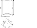 Душевая кабина Arcus Style S-30 80x80
