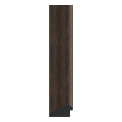 Зеркало настенное с фацетом EVOFORM в багетной раме палисандр, 71х101 см, BY 1194