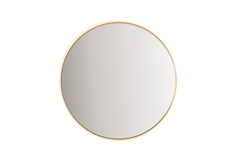 Зеркало Atoll Круг золото