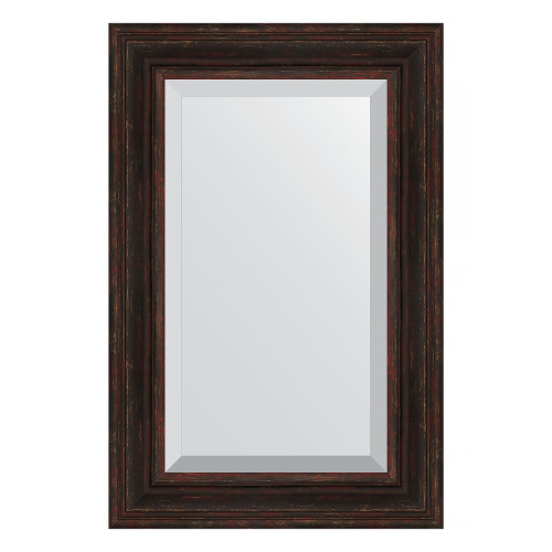 Зеркало настенное с фацетом EVOFORM в багетной раме тёмный прованс, 59х89 см, BY 3421
