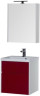 Мебель для ванной Aquanet Латина 60 бордо (2 ящика)
