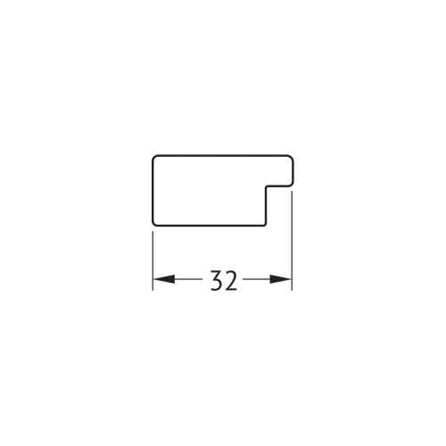 Зеркало настенное EVOFORM в багетной раме чёрные дюны, 49х139 см, BY 7483