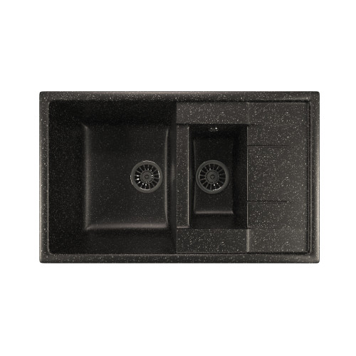 Мойка из искусственного мрамора MIXLINE ML-GM22 49,5x77 (525178)