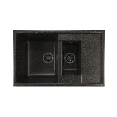 Мойка из искусственного мрамора MIXLINE ML-GM22 49,5x77 (525178)