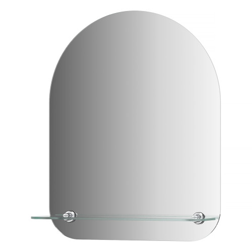 Зеркало настенное с полочкой Optima EVOFORM 40х50 см, BY 0507