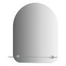 Зеркало настенное с полочкой Optima EVOFORM 40х50 см, BY 0507