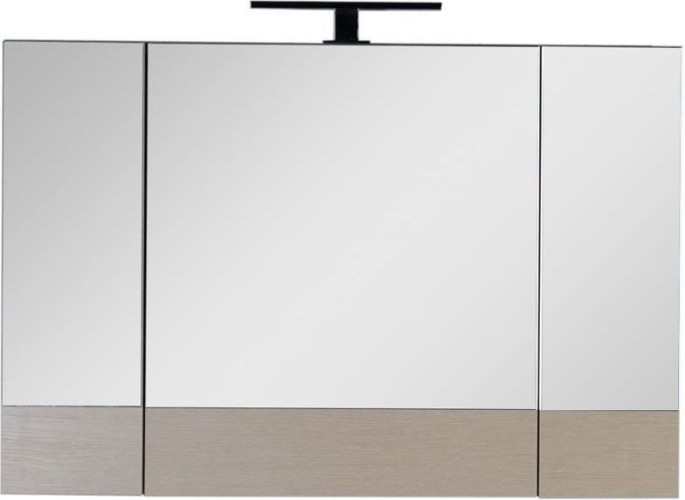 Зеркало-шкаф Aquanet Нота 100 светлый дуб