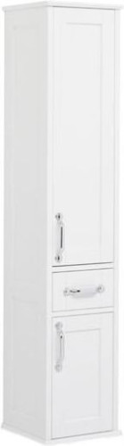 Шкаф-пенал для ванной Aquanet Денвер 36 R белый